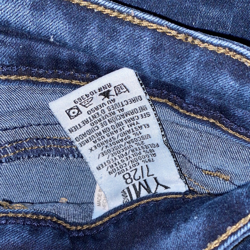 YMI women jeans size 7 - Picture 3 of 7